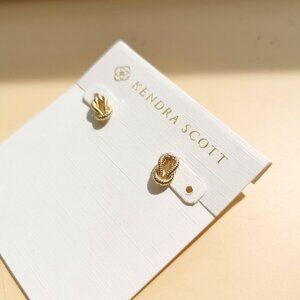 NEW Kendra Scott Annie Gold Stud Earrings